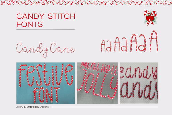 Candy Stitch Fonts - How to