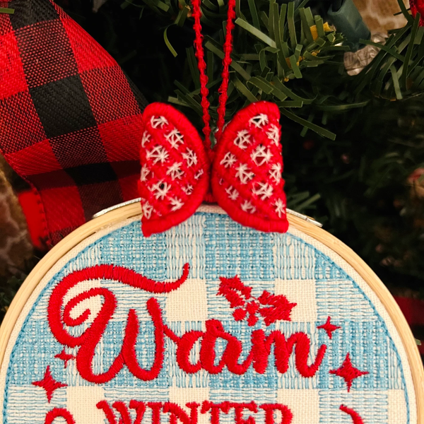 Unique bow hanger ribbon FSL
