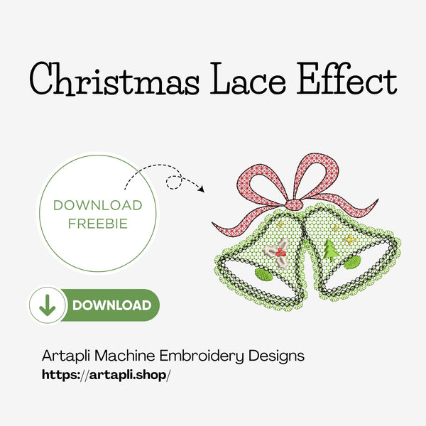 Christmas Lace Effect