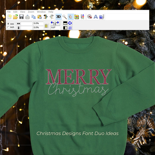 Christmas Designs Font Duo Ideas
