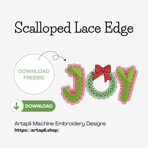 Scalloped Lace Edge