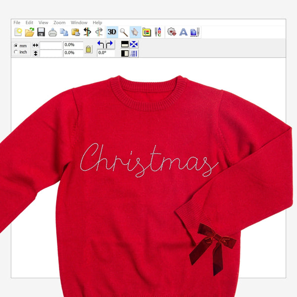 Hand Stitch Effect Font Comparison