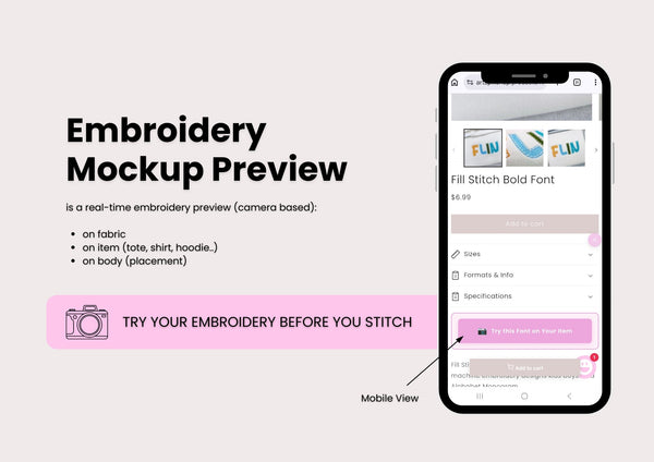 Embroidery Mockup Preview Tool Guide