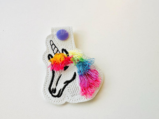 Magic Unicorn Fringe Embroidery Design