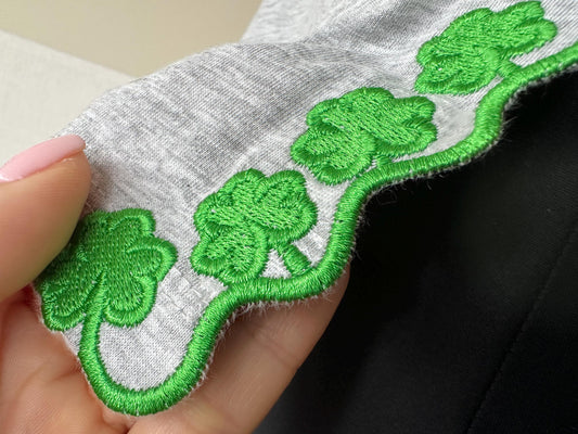 Shamrock Clover In-the-Hoop Embroidery Design