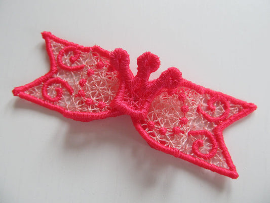 Little Princess Mini Bow In-the-Hoop Embroidery Design