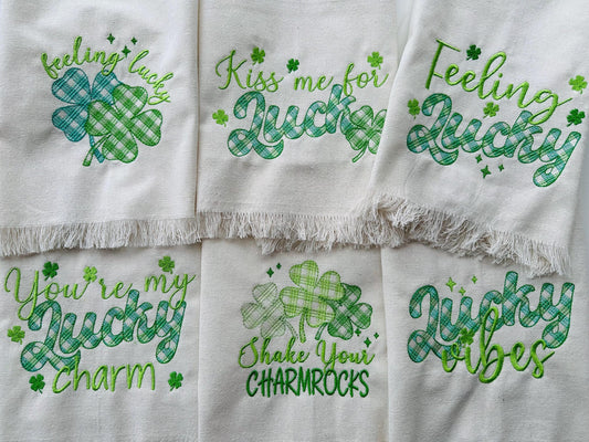 Shamrock Clover Appliqué Embroidery Design