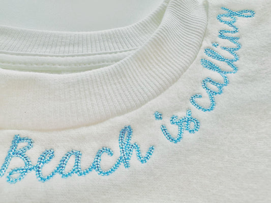 Tiny Chain Font Chain Embroidery Design