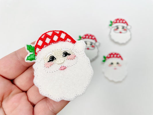 Santa Feltie In-the-Hoop Embroidery Design