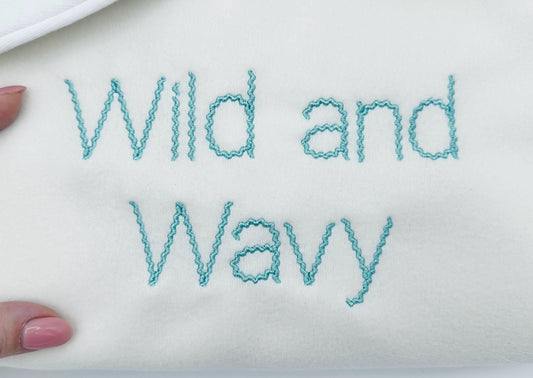 Ricrac Font Standard Embroidery Design
