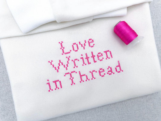 Cross Stitch Font Cristella Standard Embroidery Design