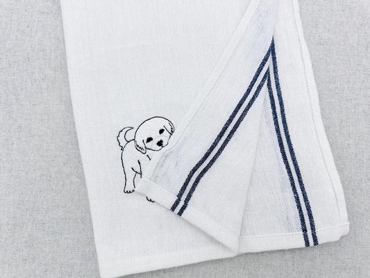 Great Pyrenees Puppy In-the-Hoop Embroidery Design