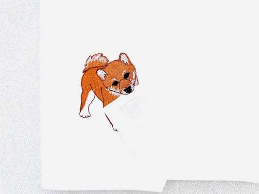 Shiba Inu Dog In-the-Hoop Embroidery Design