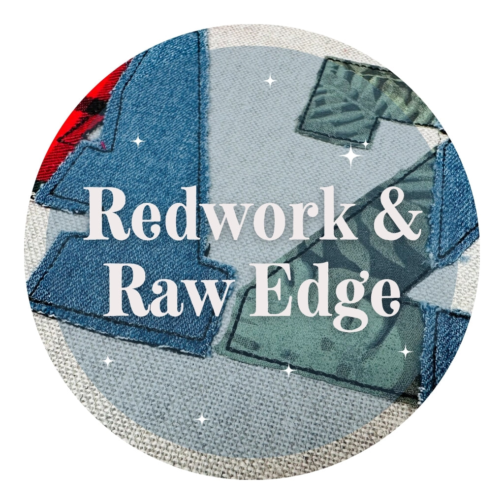 Redwork & Raw Edge