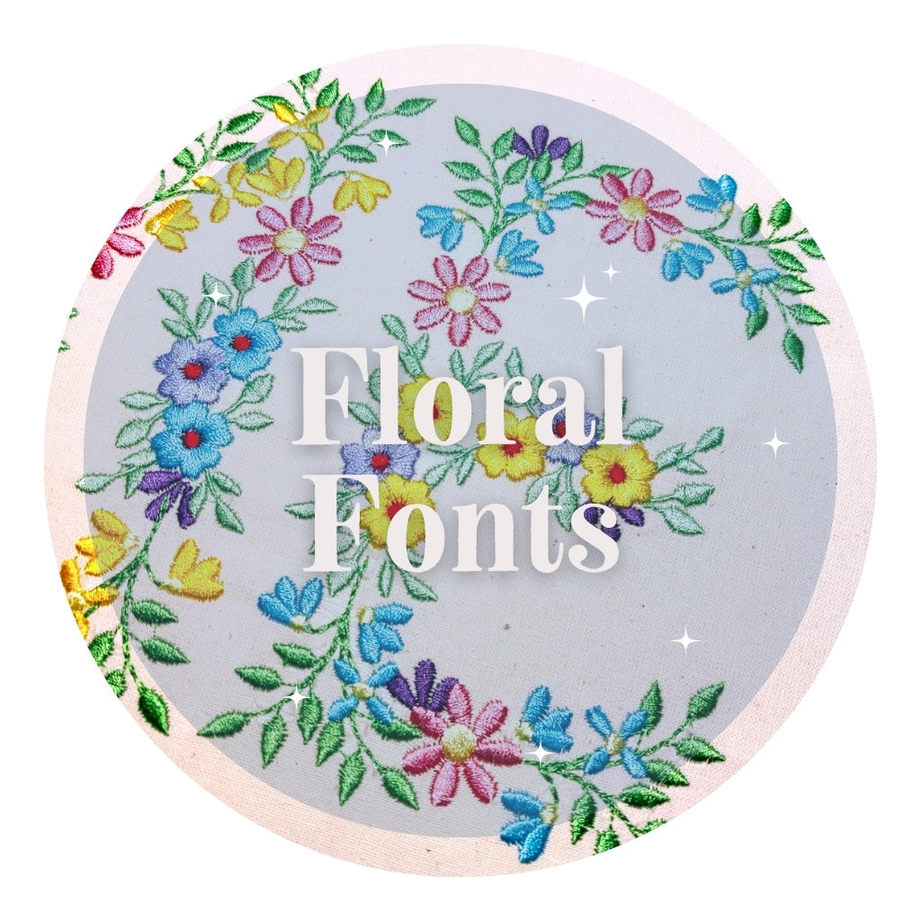 Floral Fonts