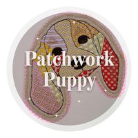 Patchwork Puppy Appliqué