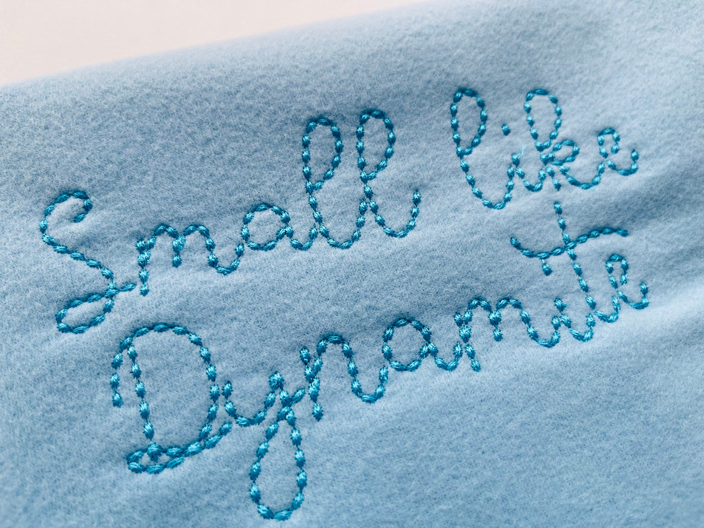 Hand Stitch Effect Handwritten Font