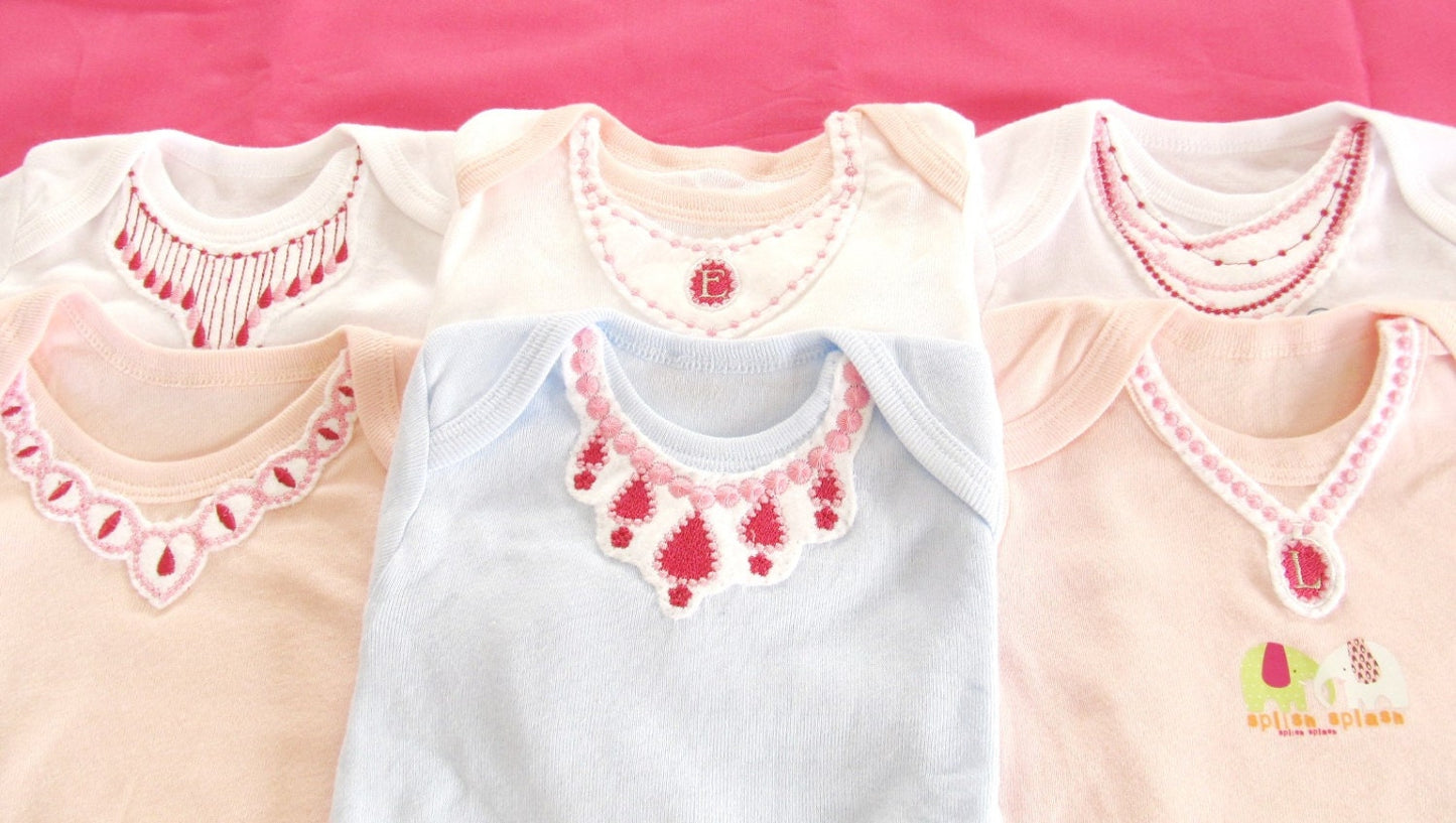 Necklace for sweet baby little princess girl SET of 6 Necklaces machine