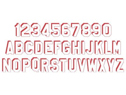 Sport Block Shadow Light Font