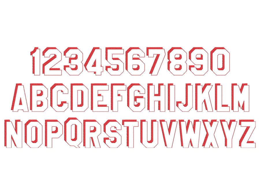 Sport Block Shadow Light Font