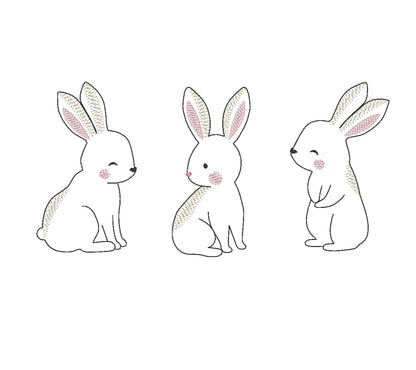 Easter Bunny Trio