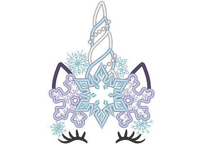 Frozen Unicorn Snowflake Crown