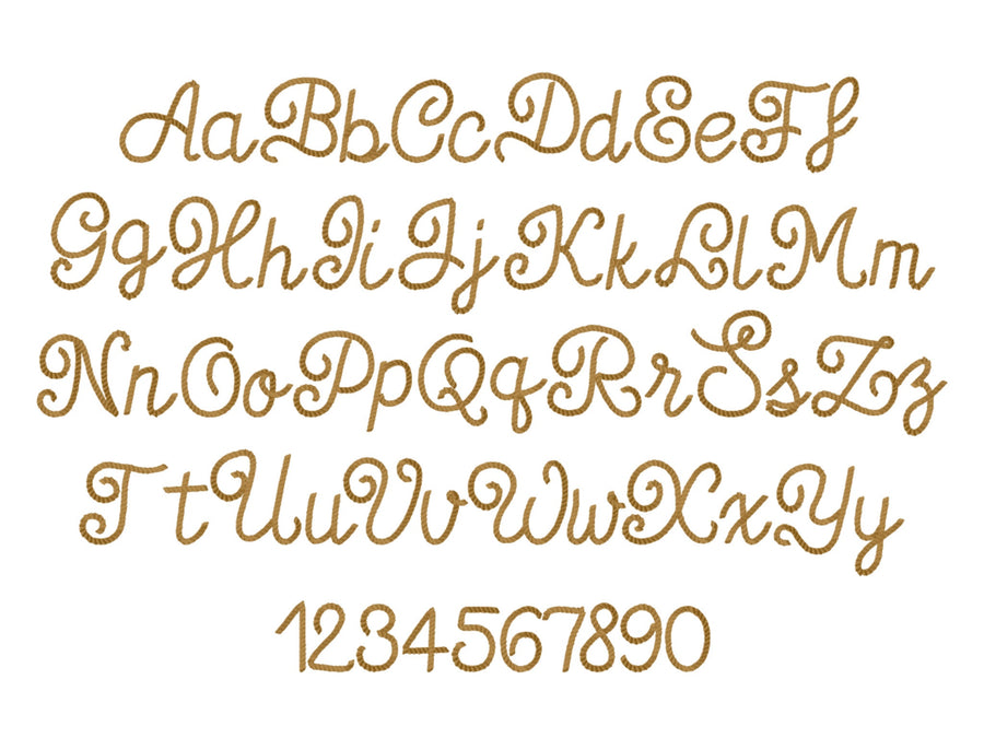 Rope Stitch Handwritten Font