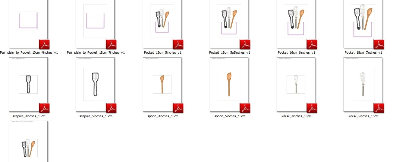 Christmas Cookies Chef Pocket