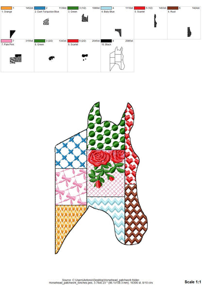 Patchwork Farm Animals Set of 6