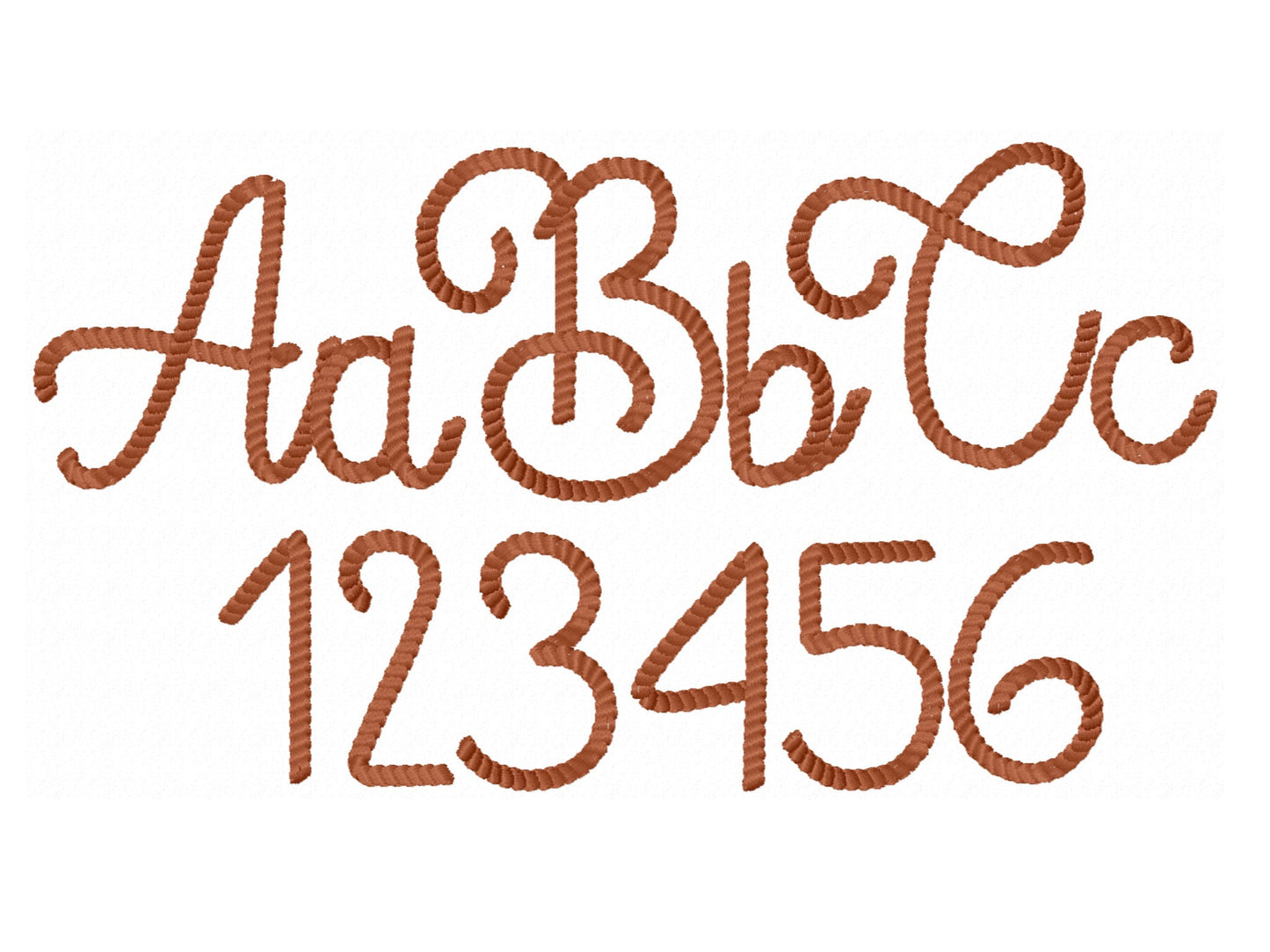 Rope Stitch Script Font