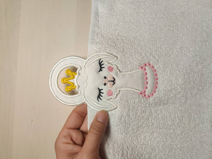 Llama Alpaca Princess Towel Topper