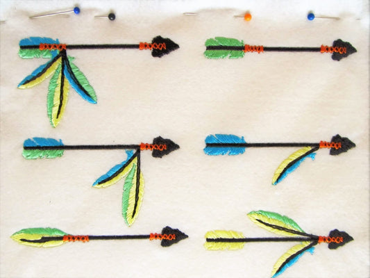 Mini Small Arrow Set of 6