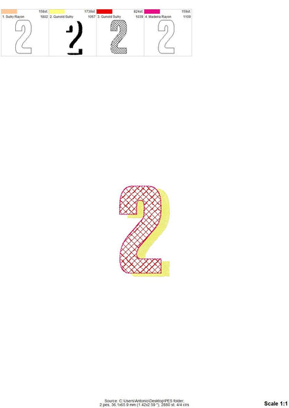 Glitter Shadow HTV vinyl Font