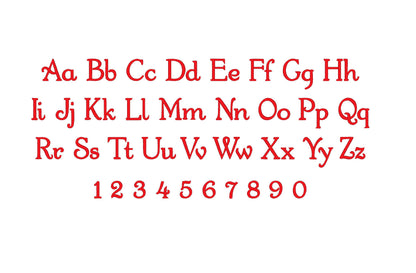 Birth Announcement Template and Mini Font