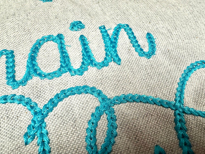 Bold Dense Chain Stitch Handwritten Font