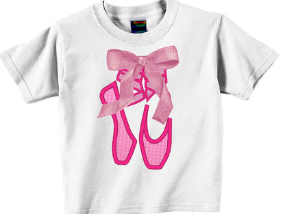 Ballerina Shoes Applique Set of 3