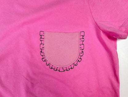 Genuine Girly Ruffle Pocket ITH