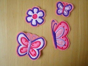 Butterfly And Flower Applique Set