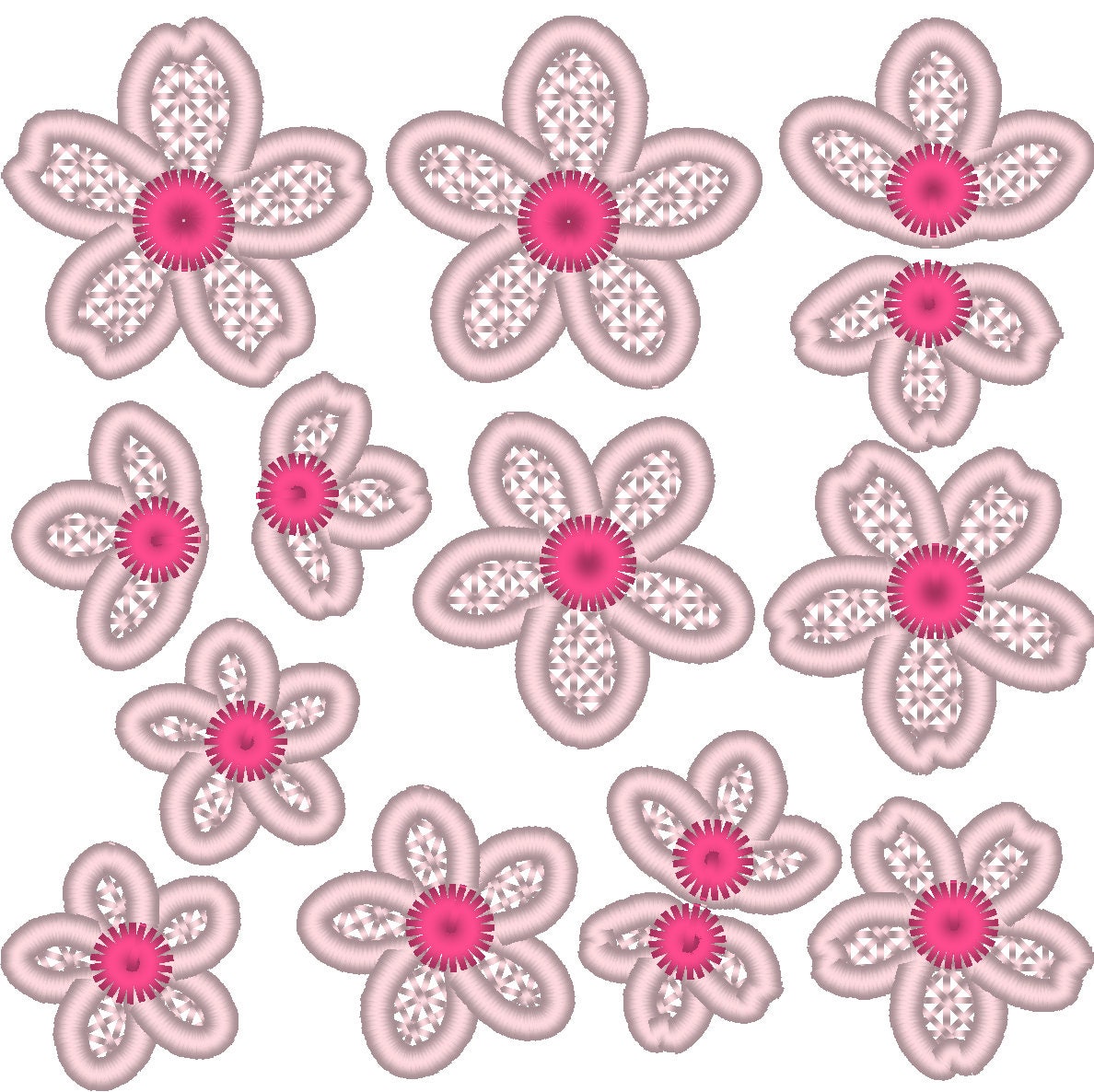 Cherry Branch and Flower FSL