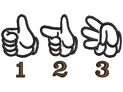 Hand Sign Language Font