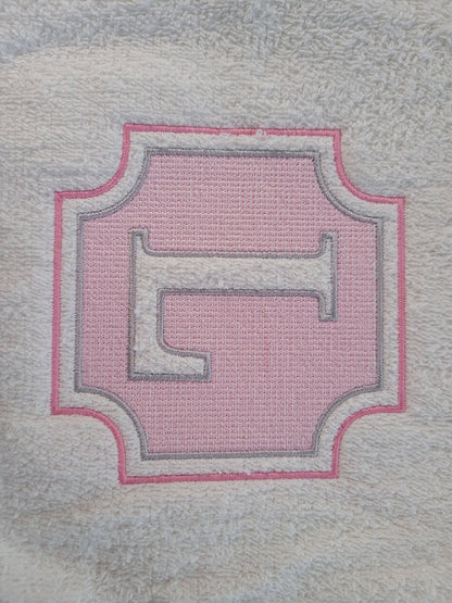 Embossed Towel Monogram