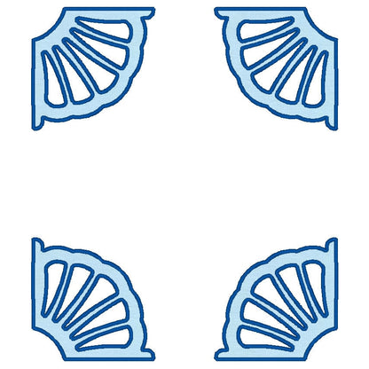 Blanket Corner Monogram Frame