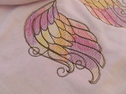 Watercolor Angel Wings