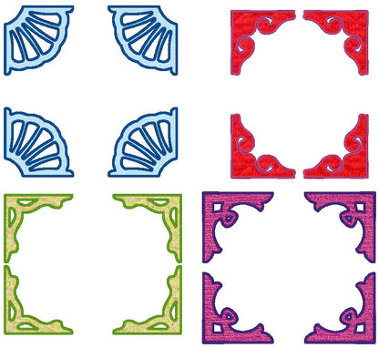 Blanket Corner Monogram Frame