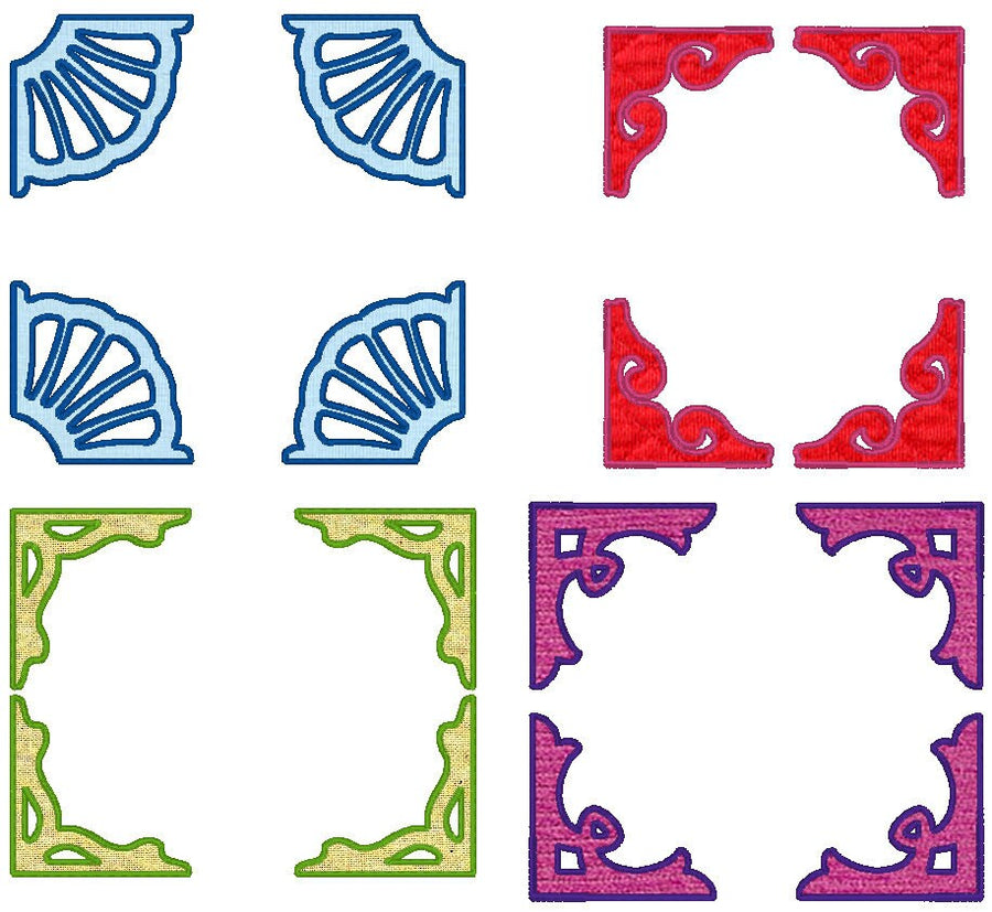 Blanket Corner Monogram Frame