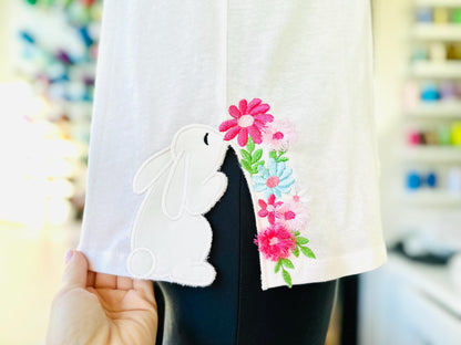 Little Easter Bunny Fringed Flower