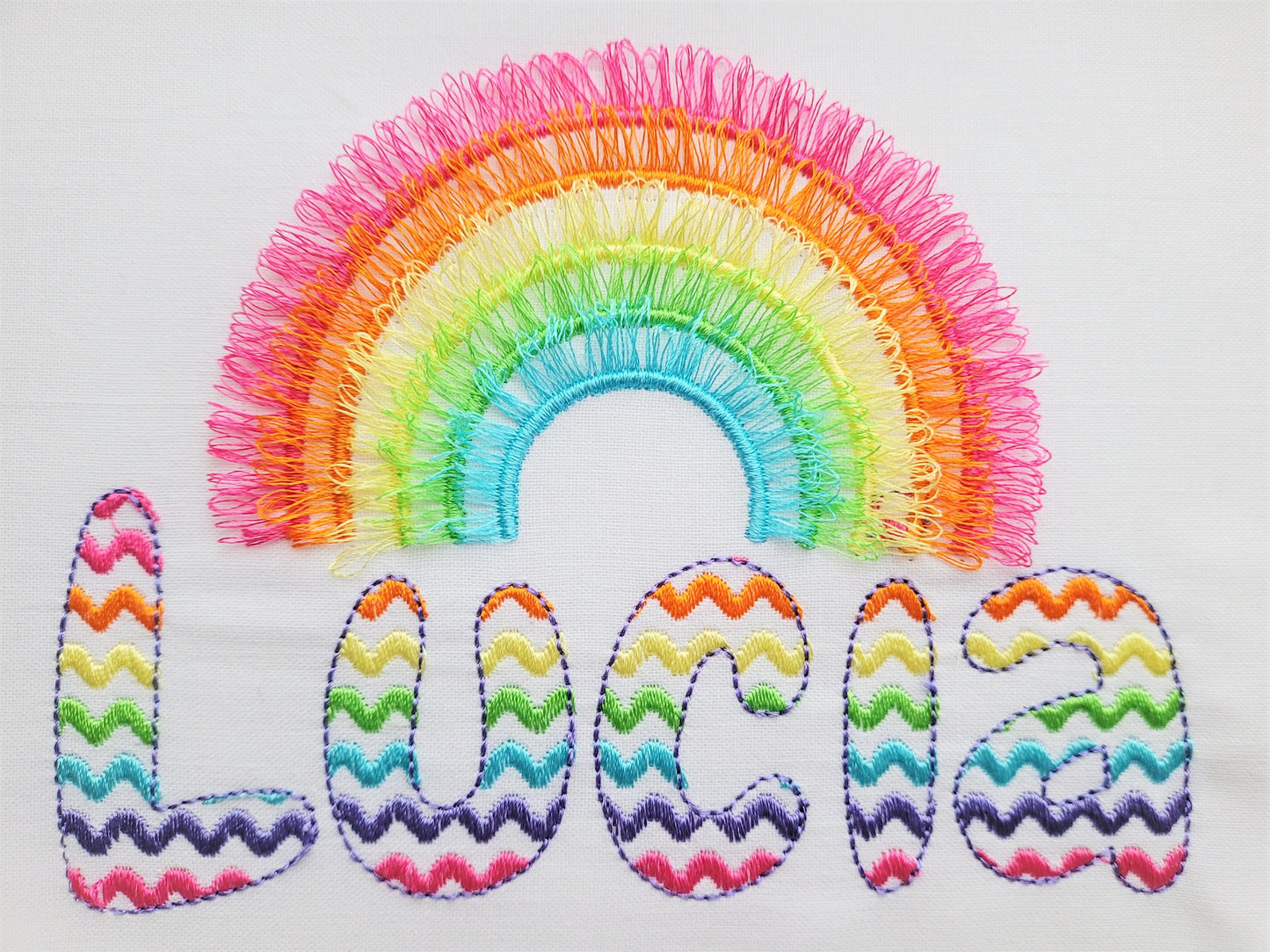 Ric Rac Patterned Font