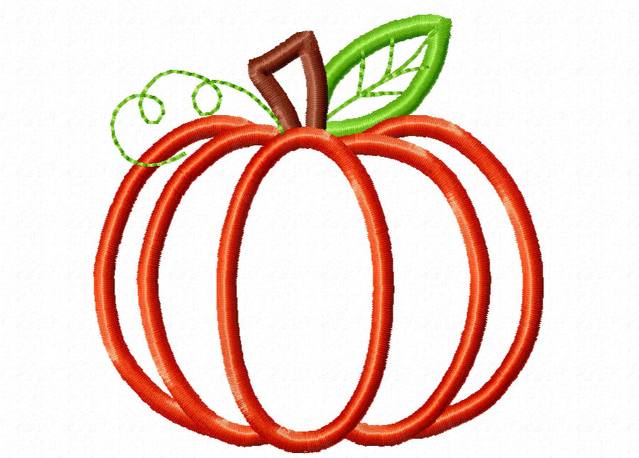 Classic Pumpkin Applique