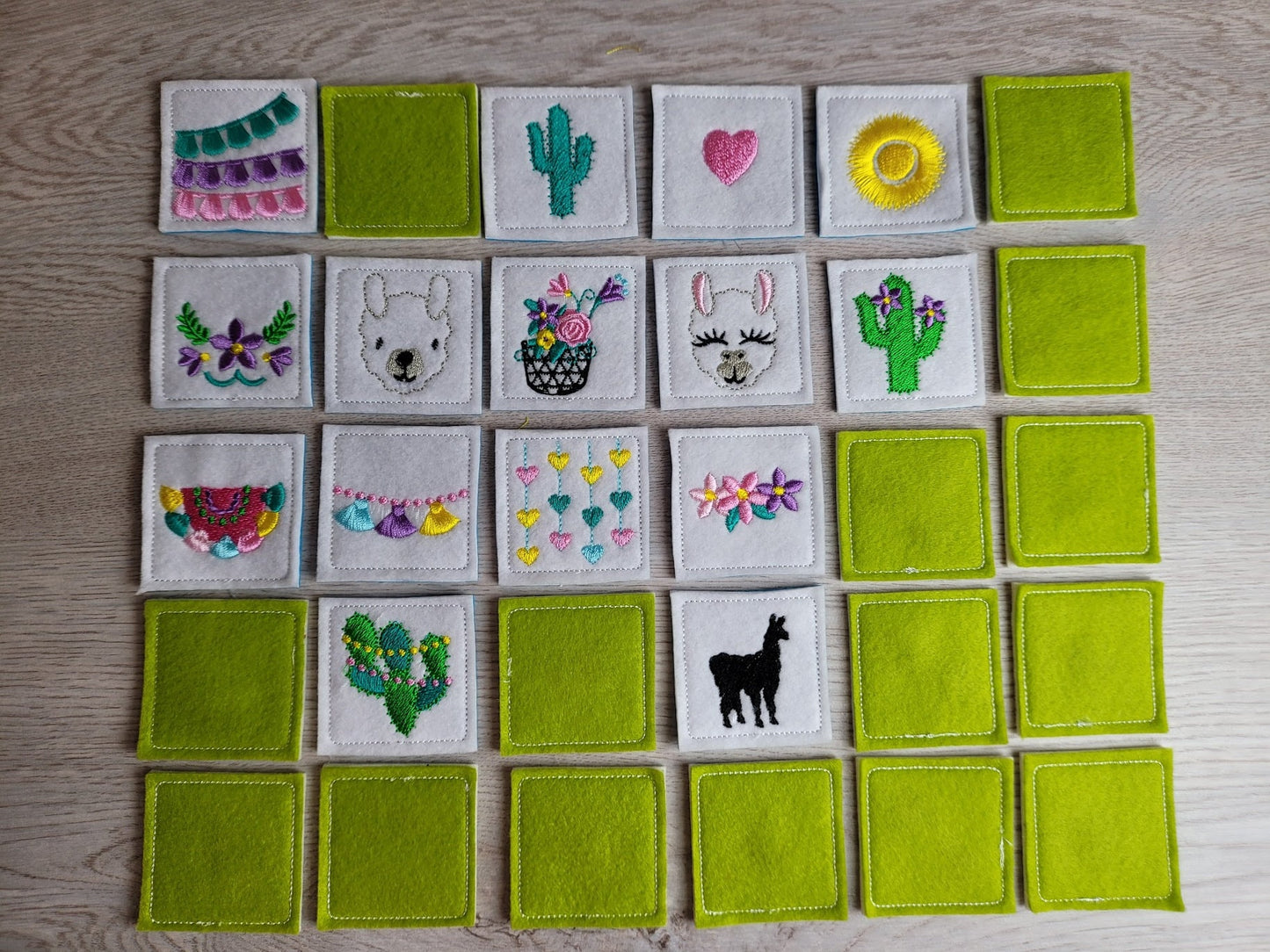 Memory Game Llama