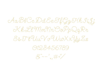 Bean Stitch Mini Line Font